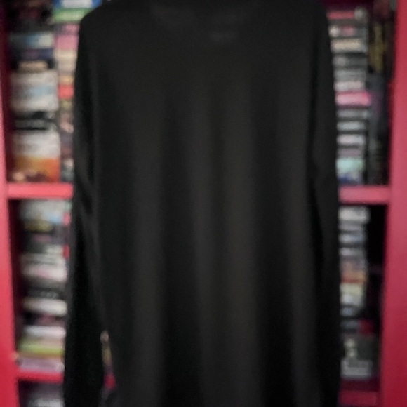 Rare Lularoe RIP deathrock goth minidress or long tee large and flowy - Picture 4 of 4